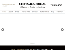 Tablet Screenshot of chryssies.com